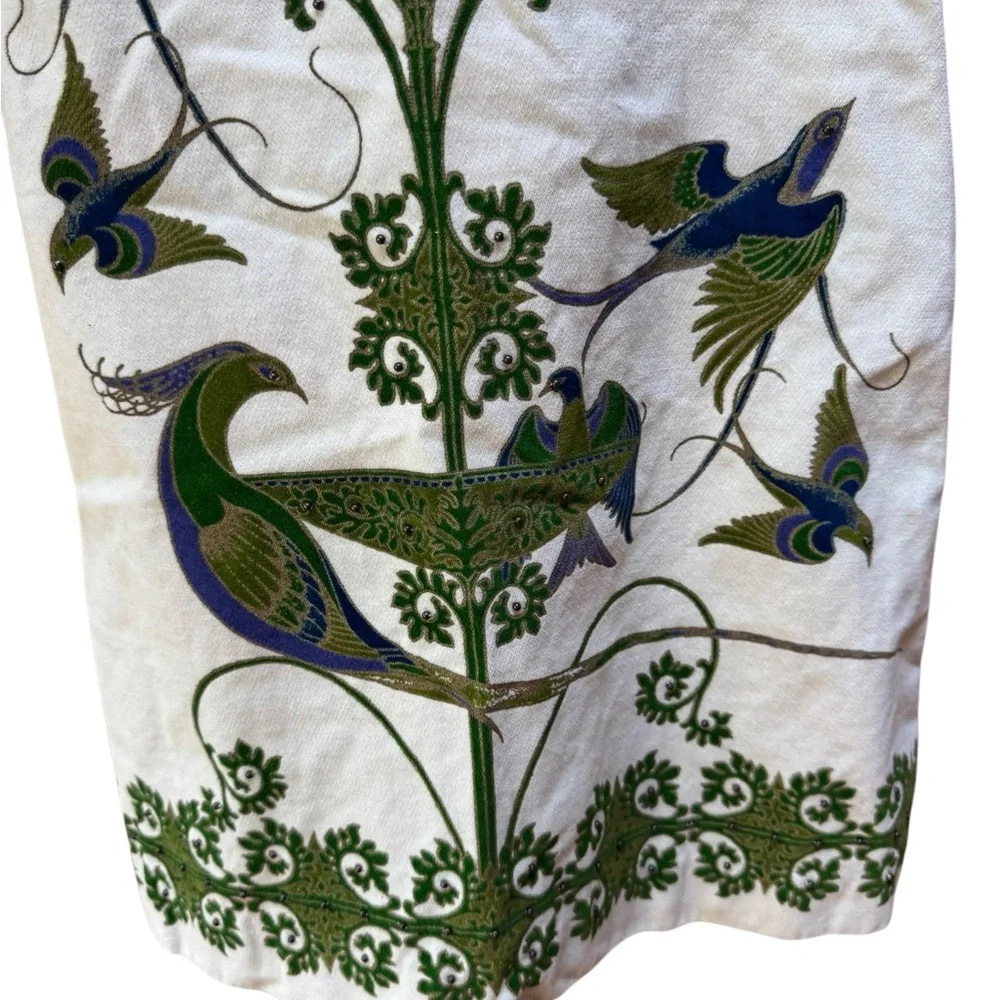 Y2K‎ Free People Peacock Beaded Mini Dress